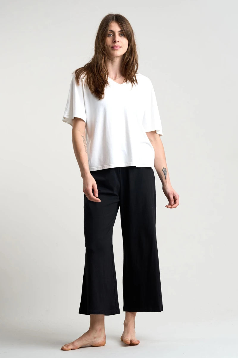 DIANA Lounge Pant - GOTS Organic Cotton Black