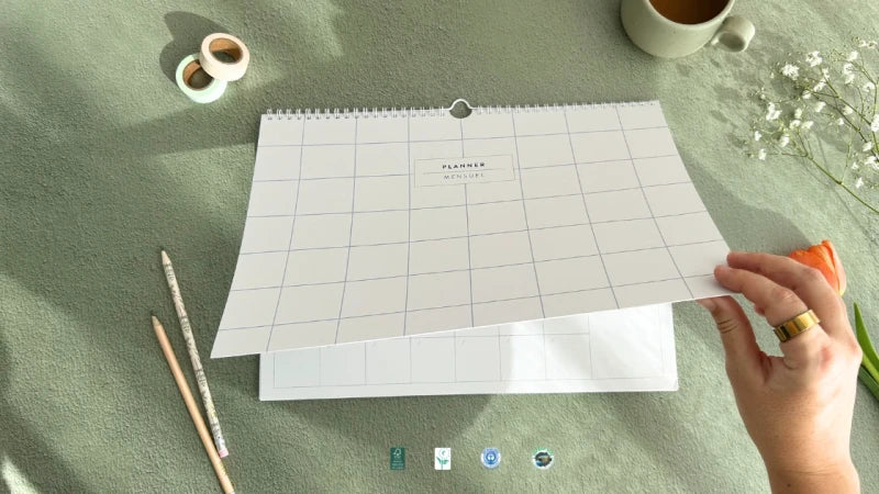 Planner mensuel non daté