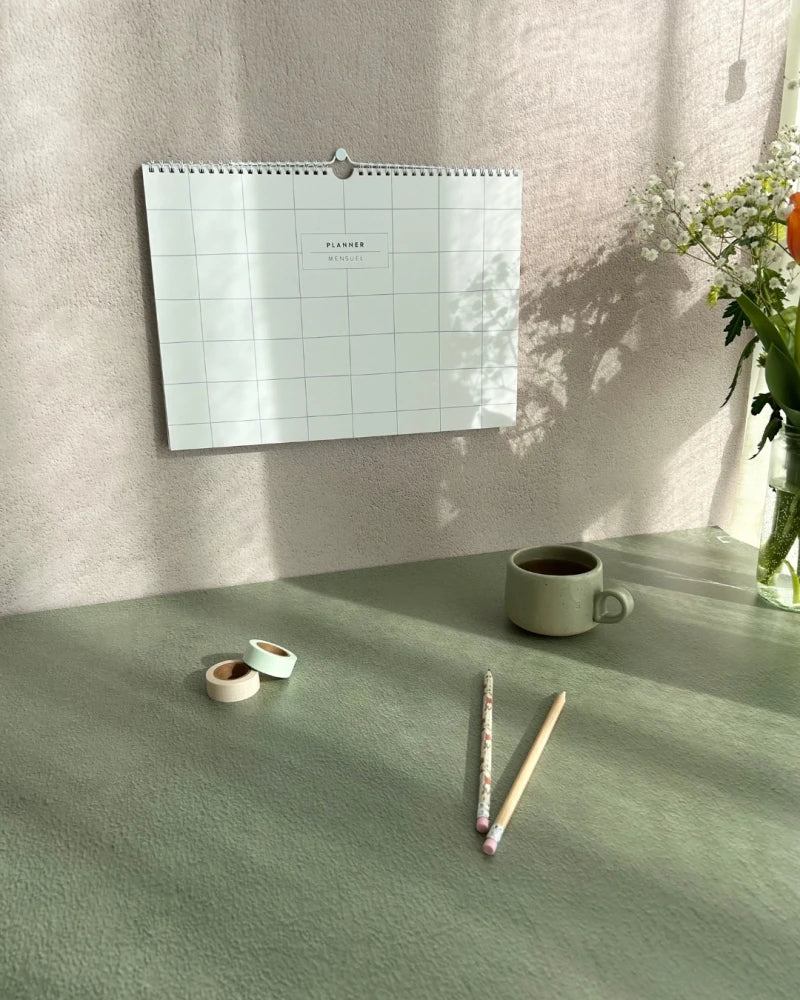 Planner mensuel non daté