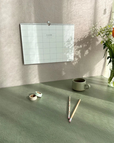 Planner mensuel non daté