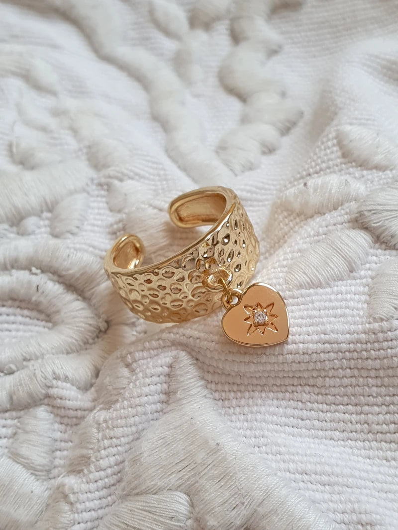 Bague pendentif Coeur Bienveillant