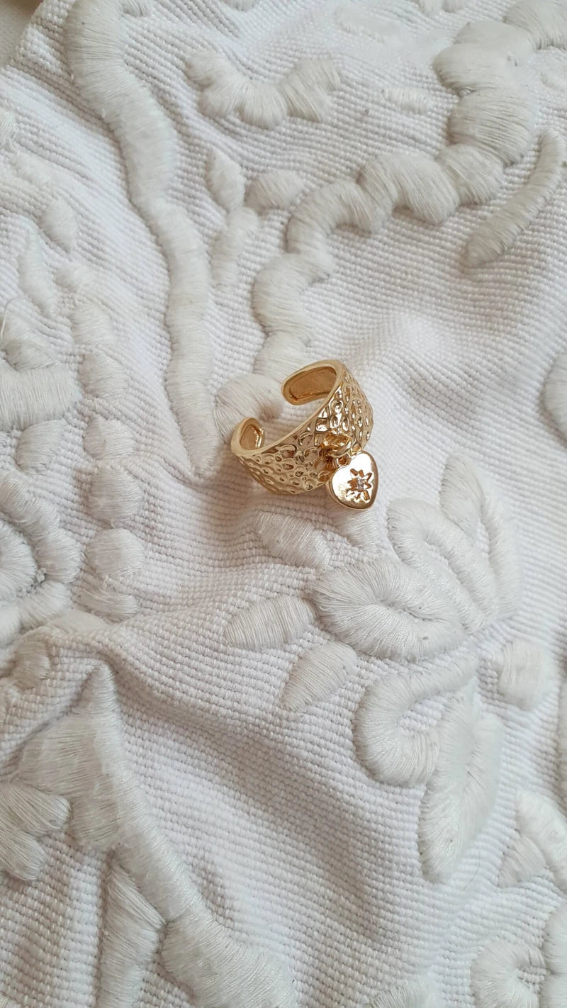 Bague pendentif Coeur Bienveillant