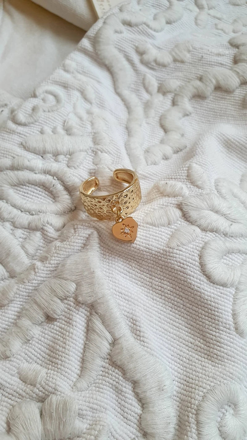 Bague pendentif Coeur Bienveillant