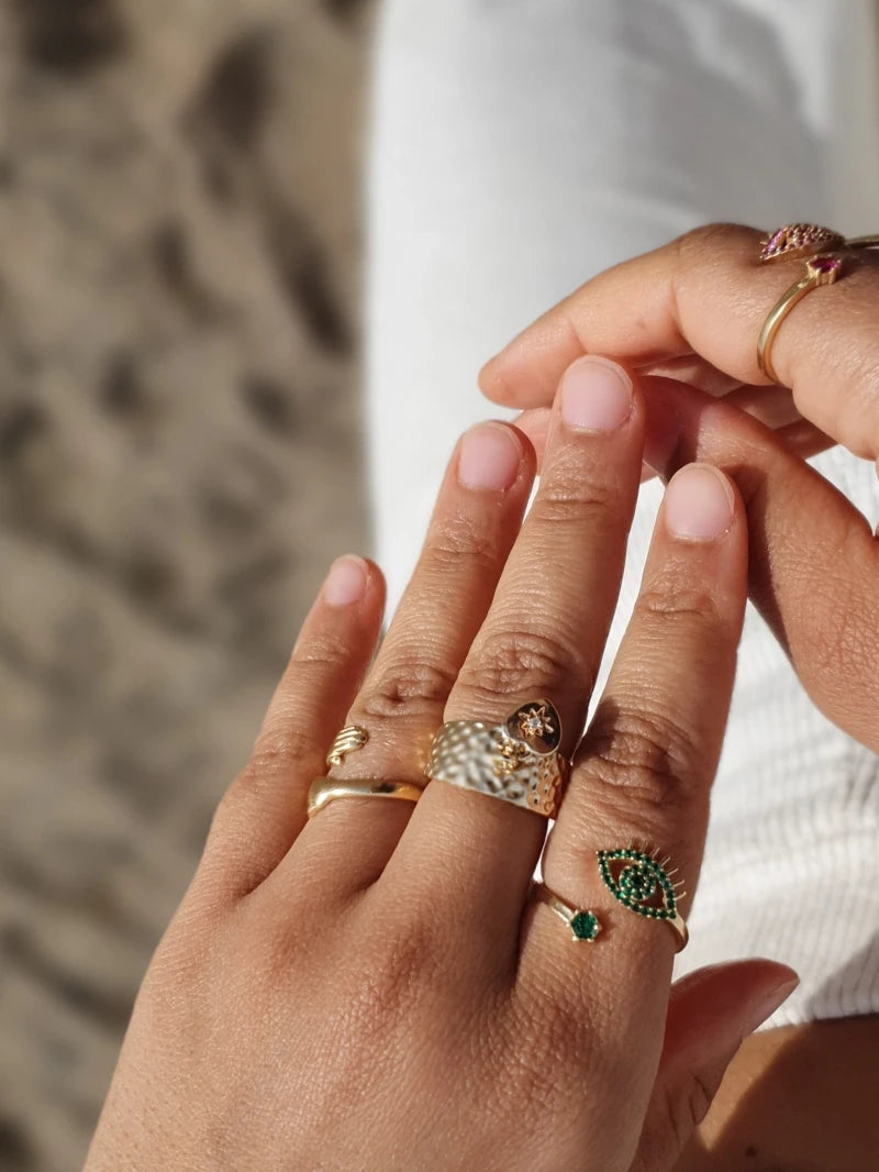 Bague pendentif Coeur Bienveillant