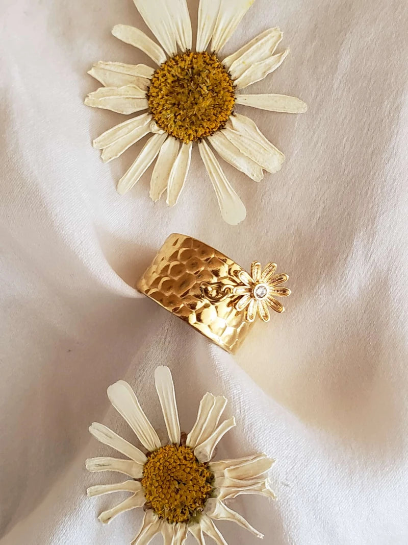 Bague Pâquerette or