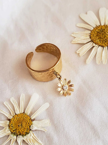 Bague Pâquerette or