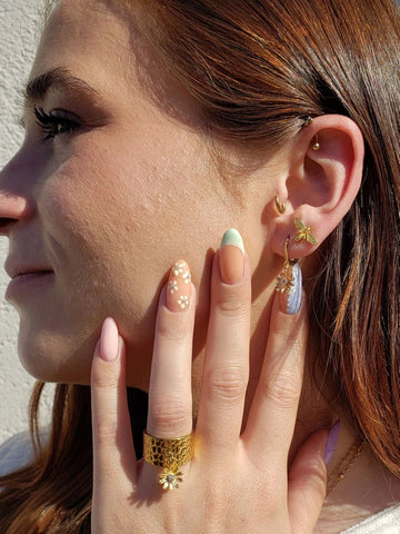 Bague Pâquerette or