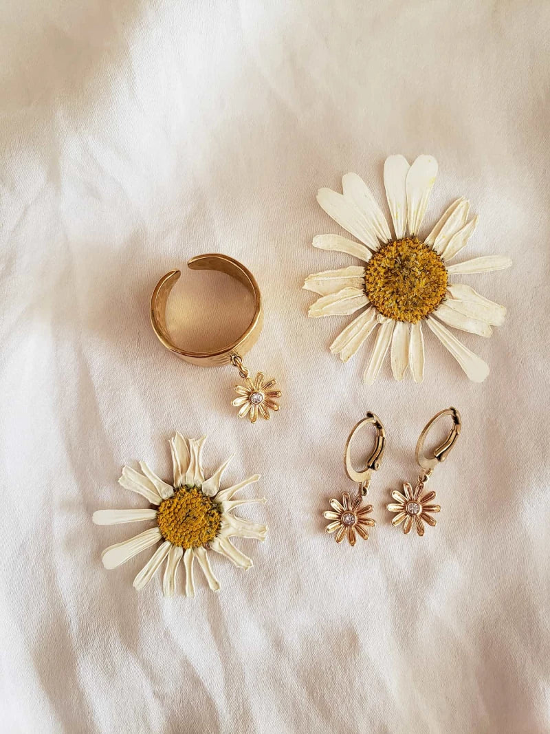 Bague Pâquerette or