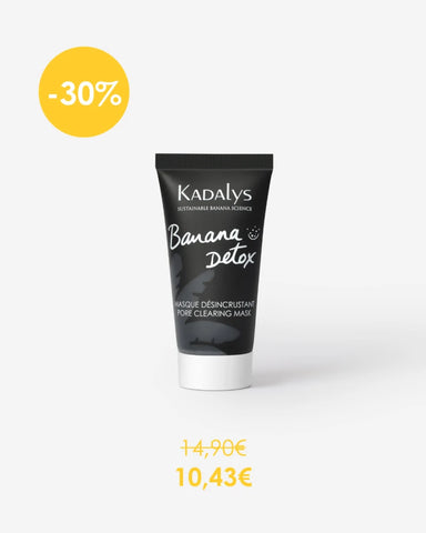 Masque Désincrustant 'Banana Detox' 30ML - MATIFIE & DETOXIFIE