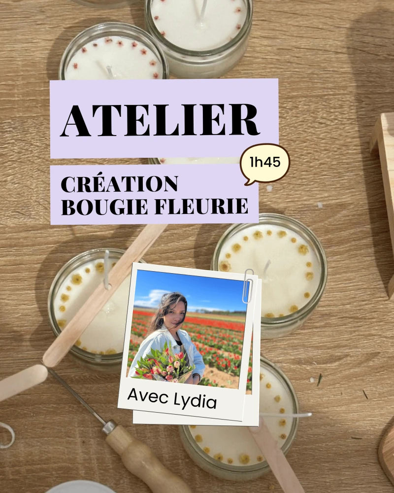 Atelier Création de bougie végétale