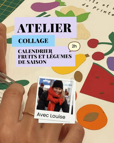 Atelier illustration du calendrier des fruits et légumes de saison