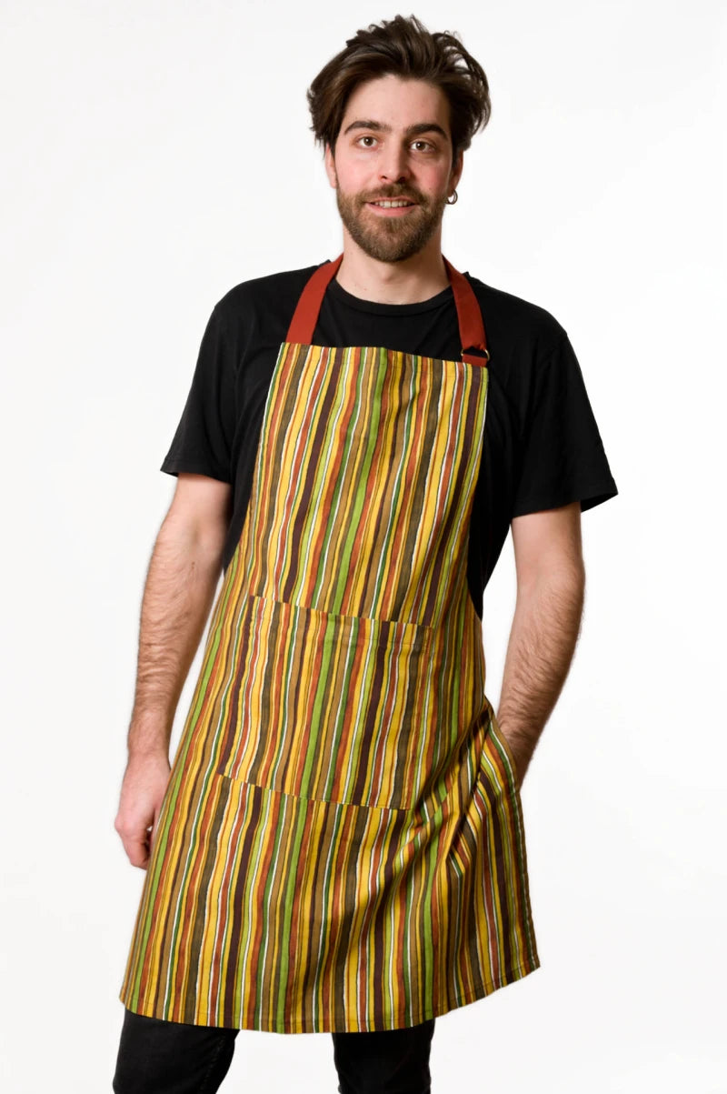Striped Apron