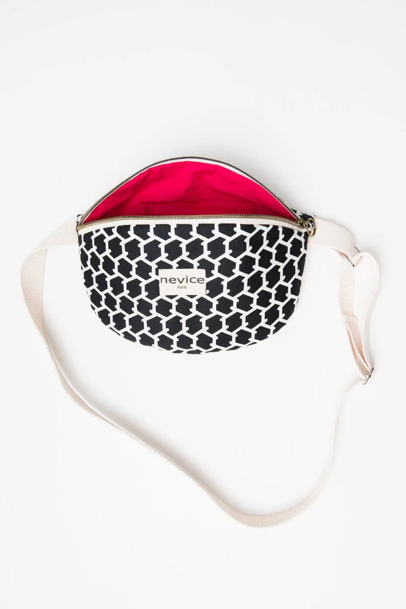 Black and White Fanny Pack