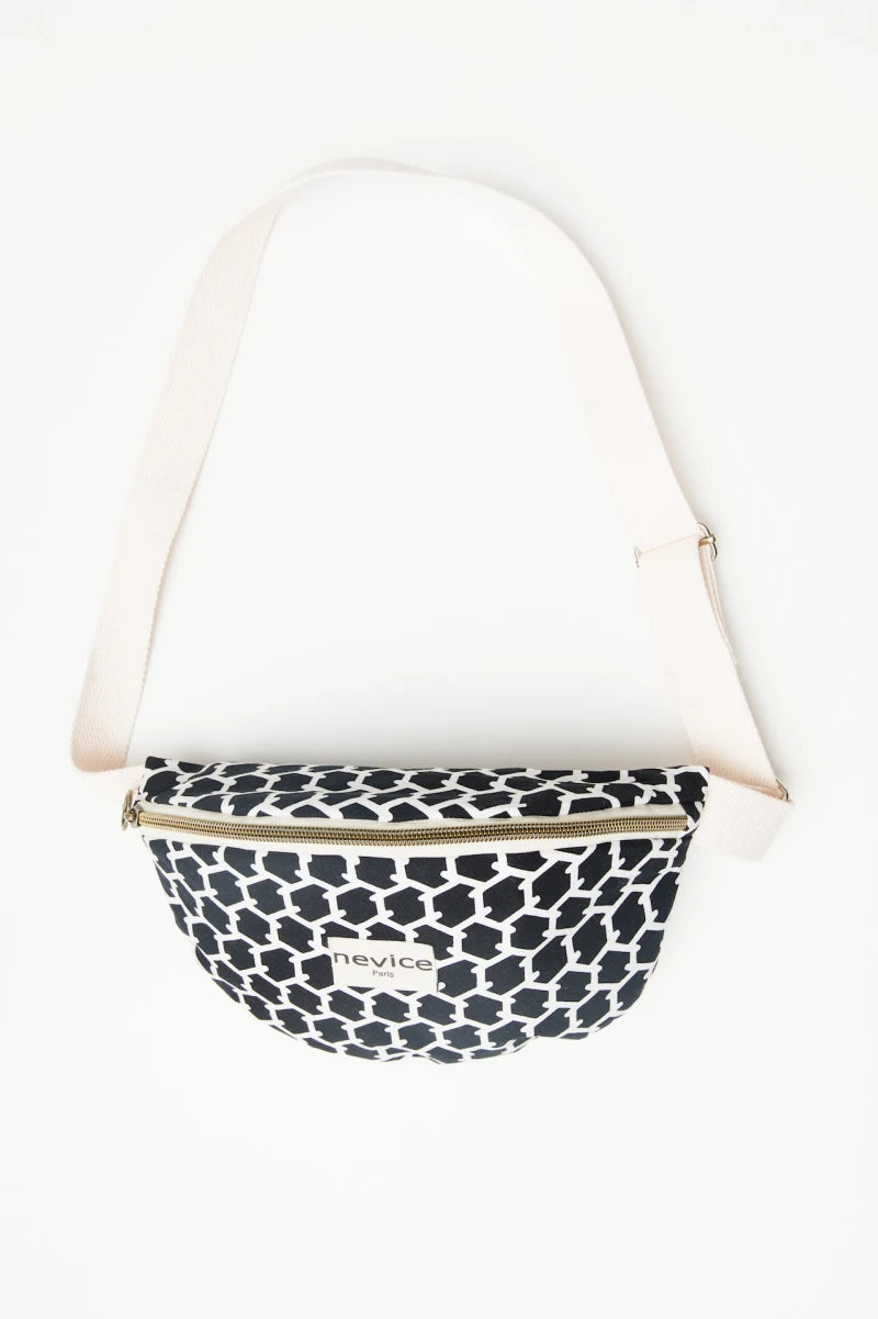 Black and White Fanny Pack