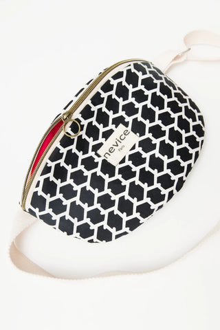 Black and White Fanny Pack