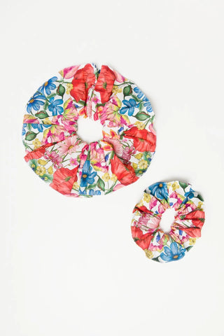 Light floral Scrunchie