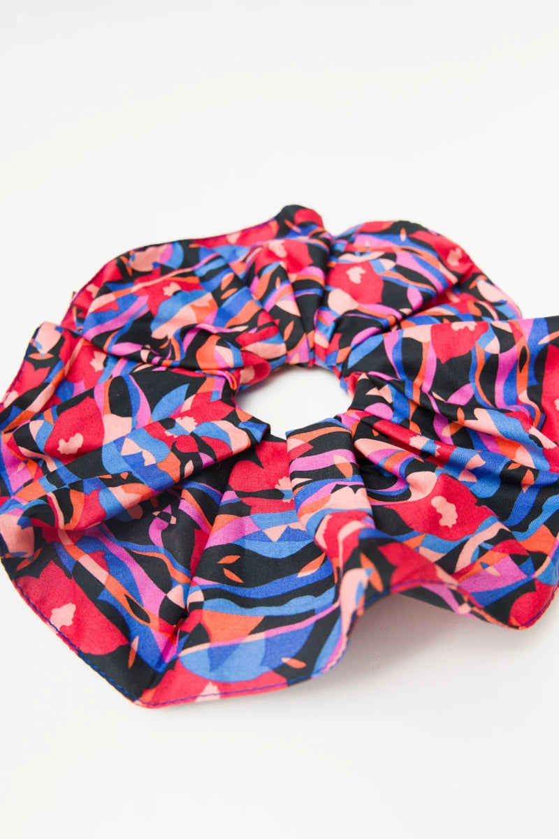 Red and blue Scrunchie