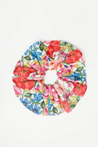 Big light floral Scrunchie