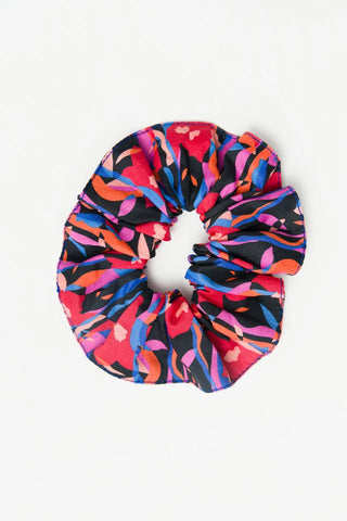 Big red and blue Scrunchie