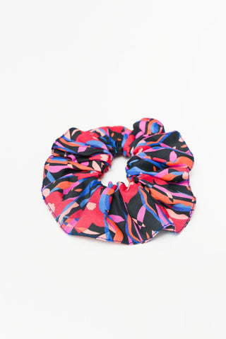 Big red and blue Scrunchie