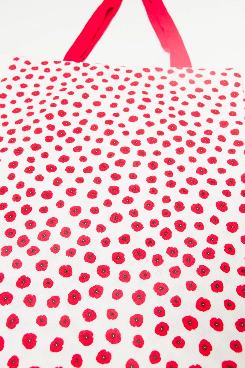 Papaveri Tote Bag (red floral)