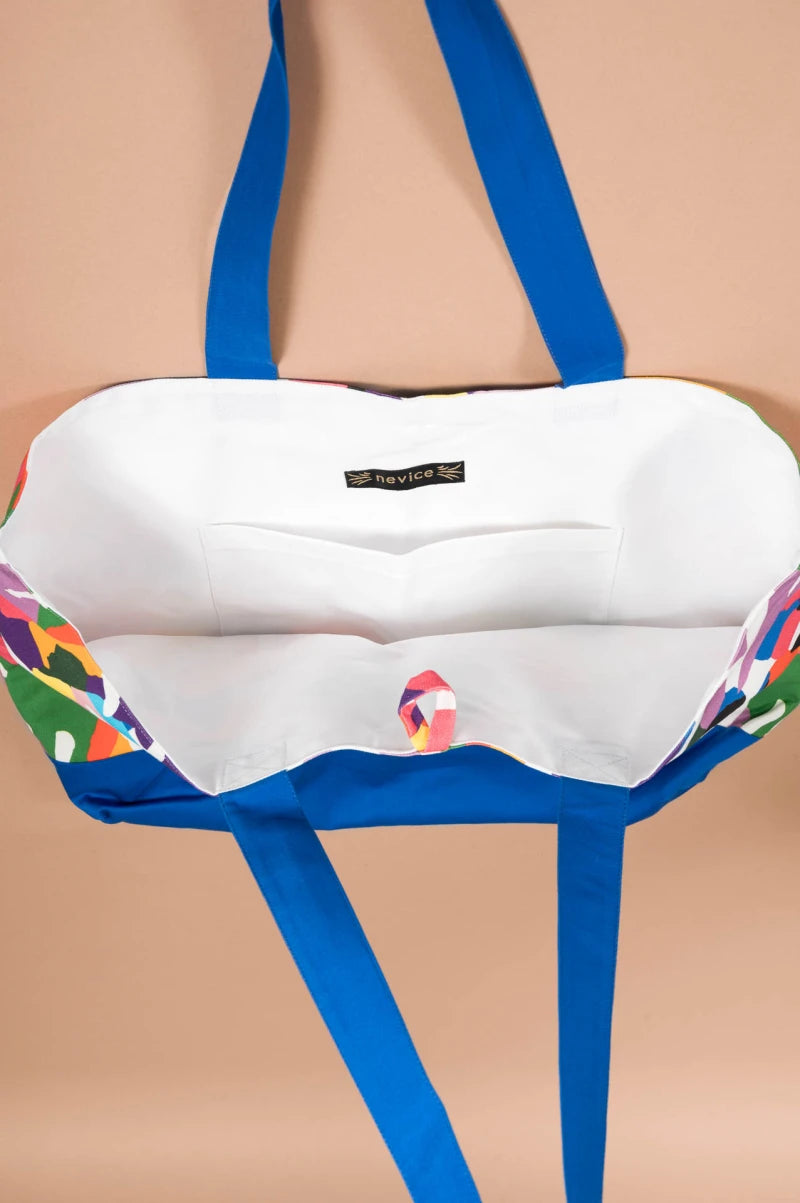 Multicolored shopping bag