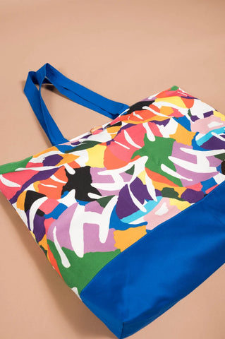 Multicolored shopping bag