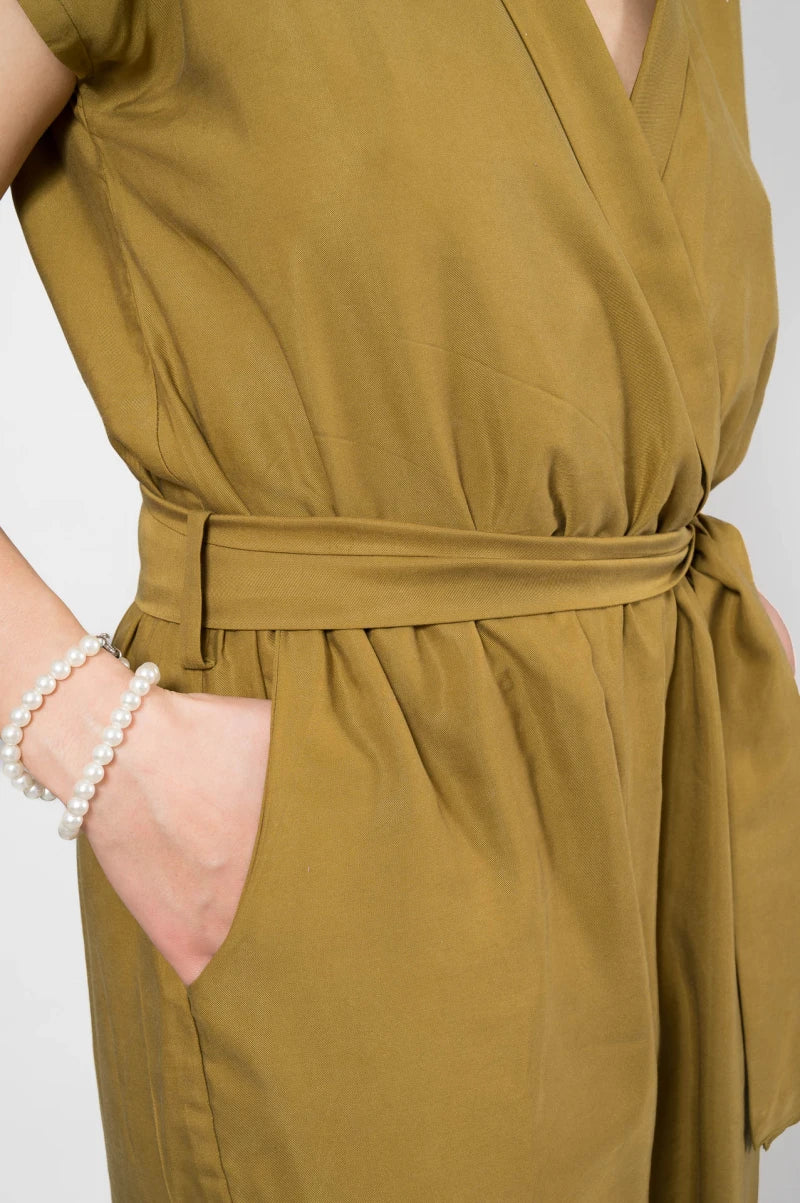 Khaki Jumpsuit