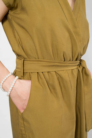 Khaki Jumpsuit