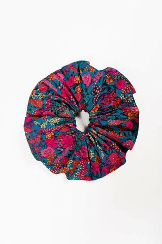 Big Floral Scrunchie