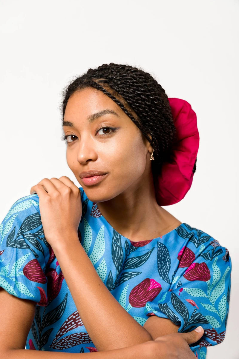 Big Fuchsia Scrunchie