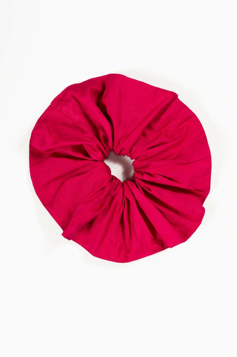 Big Fuchsia Scrunchie