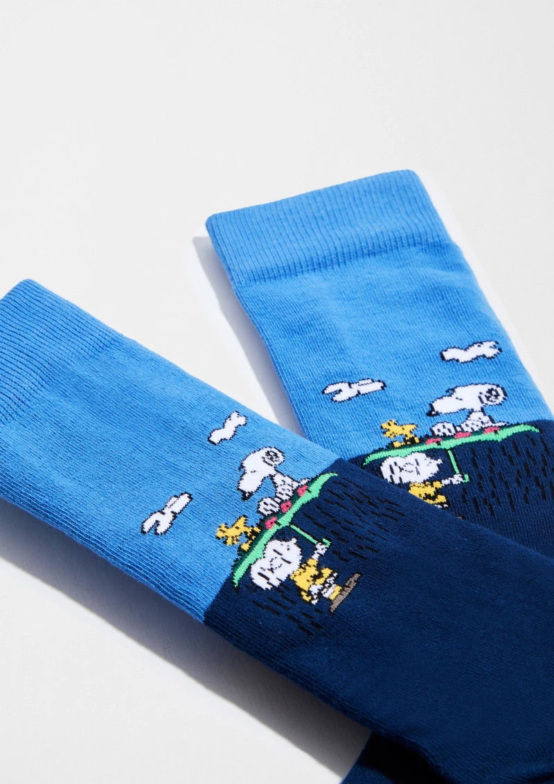 Chaussettes en coton bio Snoopy - Rain