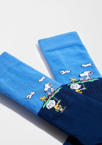 Chaussettes en coton bio Snoopy - Rain