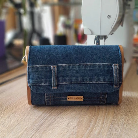 Mini sac bois et jean 110