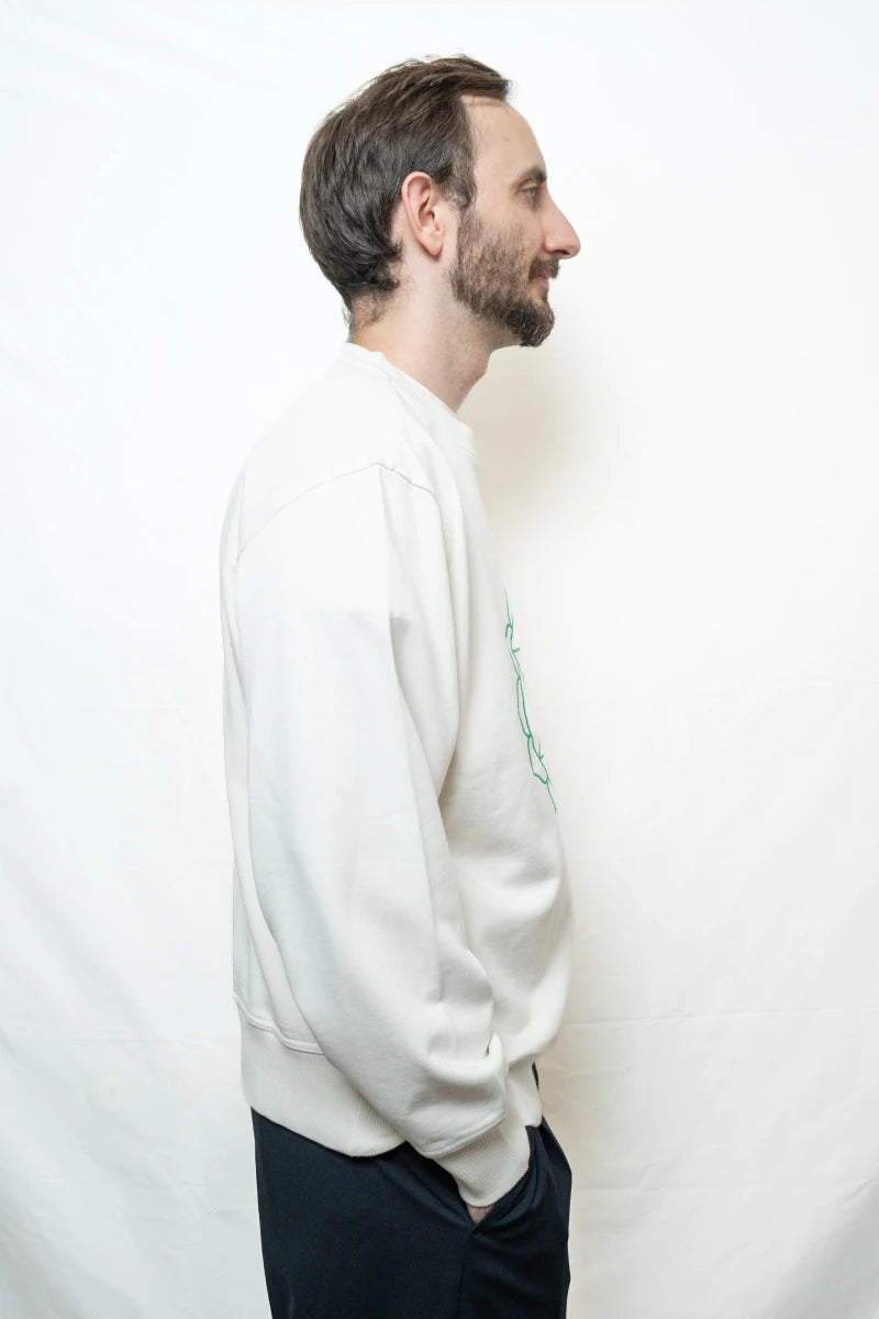 Sweat Unisex Chakra du Coeur en Coton Bio