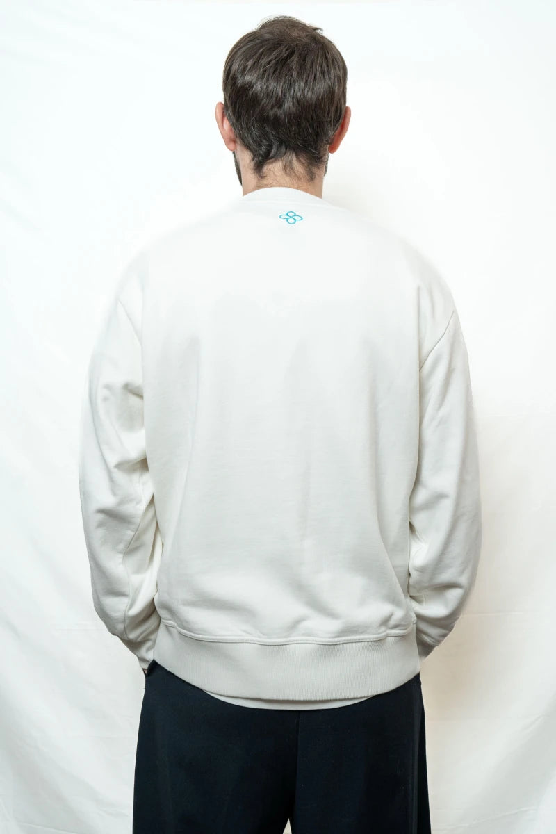 Sweat Unisex Chakra du Coeur en Coton Bio