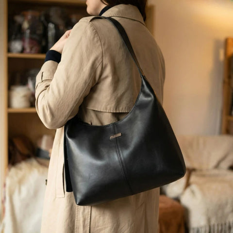 Sac à main hobo en alter-cuir de raisin