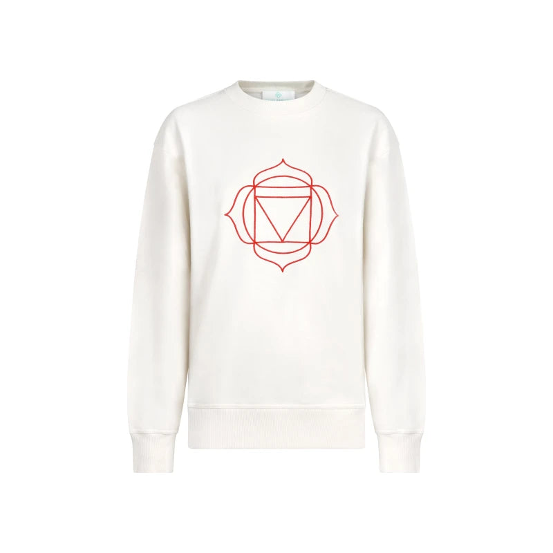 Sweat Unisex Chakra Racine en Coton Bio