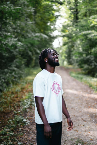 Tee-shirt Unisex Chakra Racine en Coton Bio
