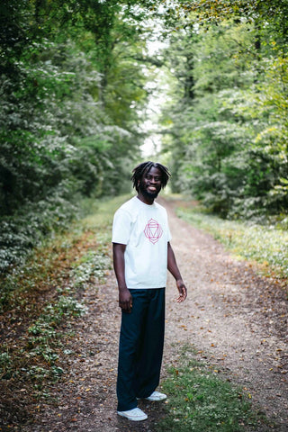 Tee-shirt Unisex Chakra Racine en Coton Bio