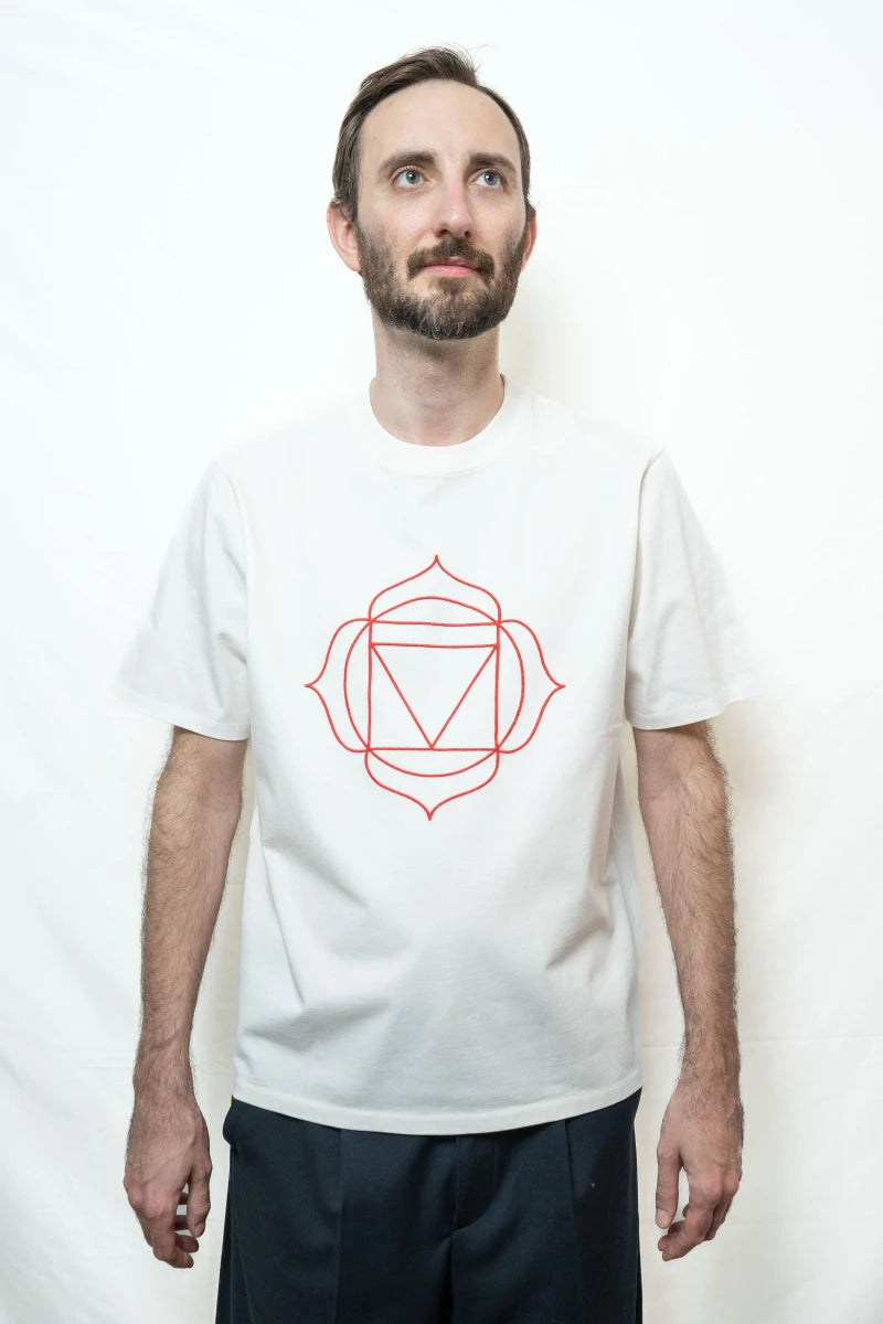 Tee-shirt Unisex Chakra Racine en Coton Bio