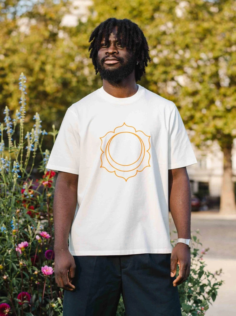 Tee-shirt Unisex Chakra Sacré en Coton Bio