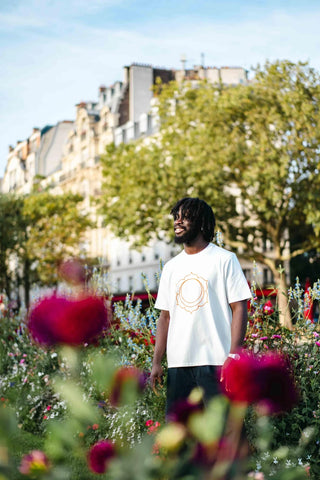 Tee-shirt Unisex Chakra Sacré en Coton Bio