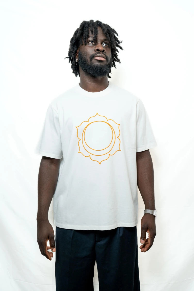 Tee-shirt Unisex Chakra Sacré en Coton Bio