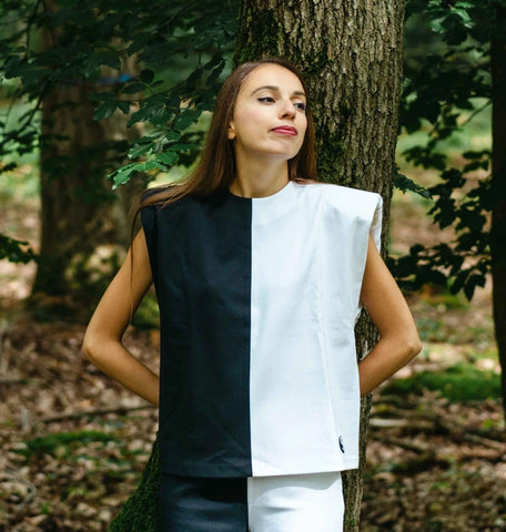 Top Yin & Yang en Coton Bio