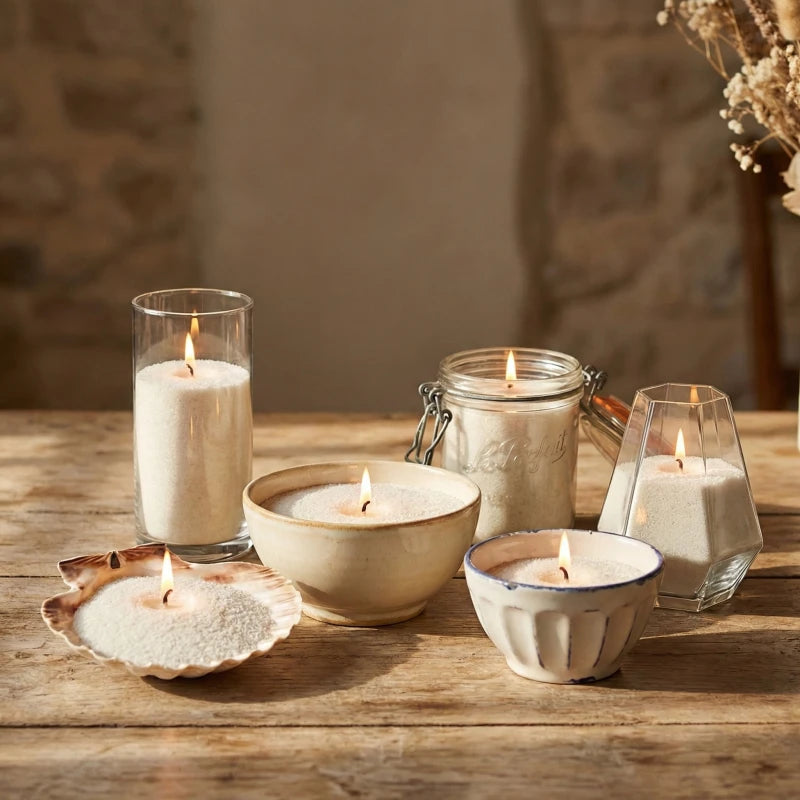 Bougie en perles - 200 heures