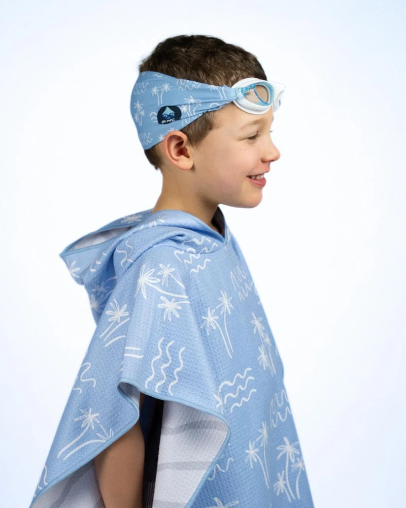 Pack Lou : poncho enfant et lunettes de piscine Waterplops