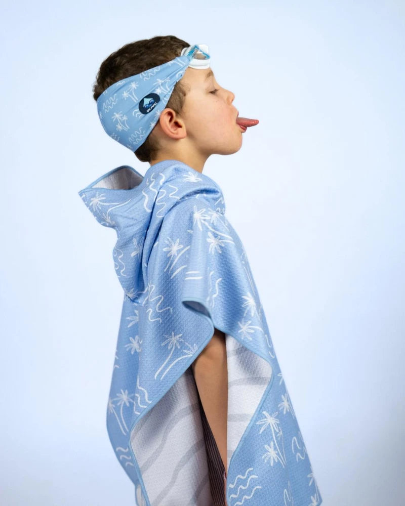 Pack Lou : poncho enfant et lunettes de piscine Waterplops