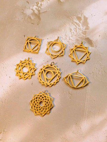 Collier médaille multirang or Lola Moonrise